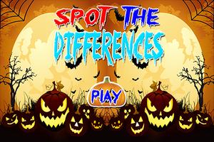 Spot Horror Differences Cartaz