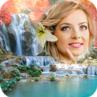 Waterfall Photo Frames New ไอคอน