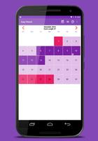 Ovulation & Period Calendar स्क्रीनशॉट 2