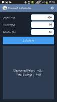 Discount Calculator capture d'écran 2