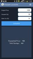 Discount Calculator ภาพหน้าจอ 3