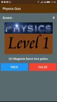 Physics Quiz स्क्रीनशॉट 1