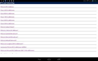 IPV4 Subnetting โปสเตอร์