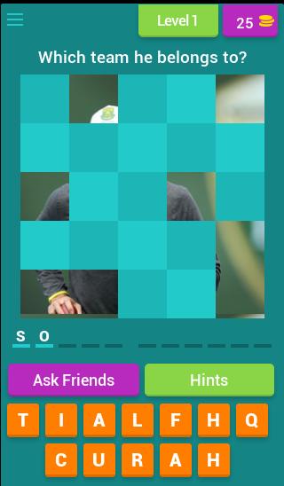 Guess Cricket Players Name Cricket Player Quiz For Android Apk
