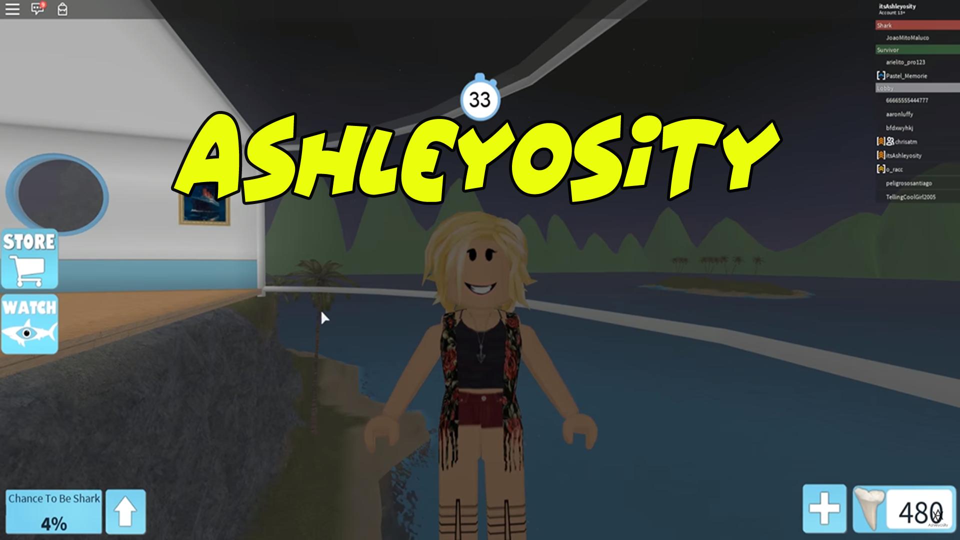 Ashleyosity Roblox Youtube Survivor