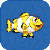 Flappy Fish 2D Zeichen