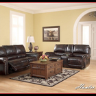 Ashley Leather Loveseat Recliner ícone