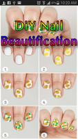 Easy Nail Art Steps Plakat