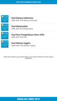 UNBK SMP 2018 (Ujian Nasional) پوسٹر