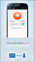 ClickSMS Location Messenger स्क्रीनशॉट 2