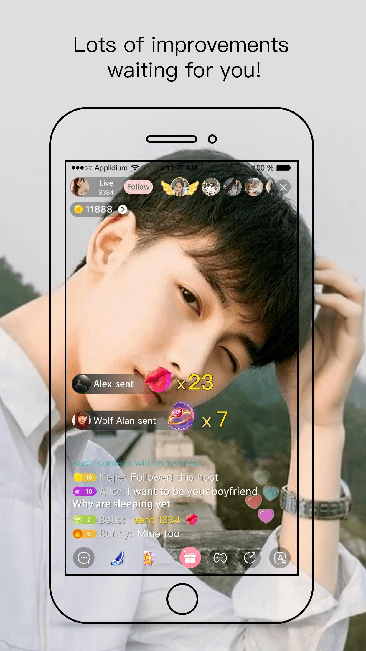 One Night Live - Video Chat with Strangers for Android One Night Live - Video Chat with Strangers for Android