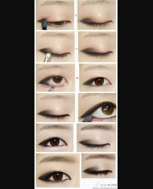 Basic Asian Eye Makeup Tutorial - Makeup Vidalondon