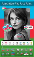 Azerbaijan Flag Face Paint screenshot 2