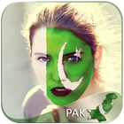 Pakistan Flag Face Paint иконка