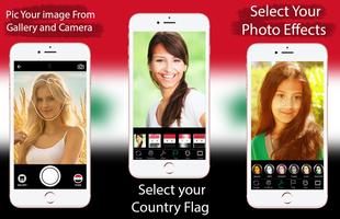 Syria Flag Face Paint poster