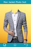 Man Jacket Photo Suit اسکرین شاٹ 1