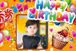 Birthday Frames ảnh chụp màn hình 1