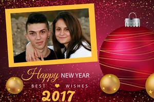 HappyNew Year Photo Frame Poster