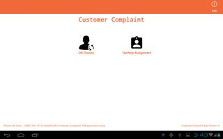 برنامه‌نما Customer Complaint عکس از صفحه