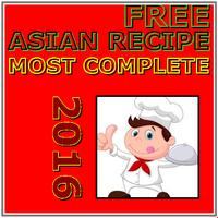 Asian recipes poster