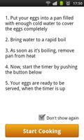 बिल्कुल पकाया अंडे: नि: शुल्क स्क्रीनशॉट 1