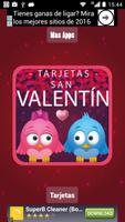 Tarjetas San Valentin poster