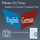 German - English Photo To Text icône