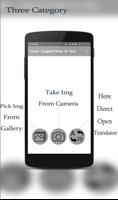 Hindi - English Photo To Text poster