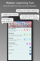 Japanese Kanji Tree Pro Affiche