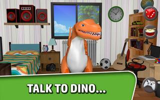 Talking Dino - Trex Dinosaur постер