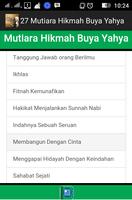 27 Mutiara Hikmah Buya Yahya скриншот 1