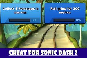 Cheat for Sonic Dash 2 Affiche