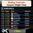 Beijing Nanyuan Airport Flight Time simgesi