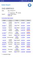 Croatia Airports Flight Time capture d'écran 3