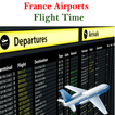 France Airports Flight Time