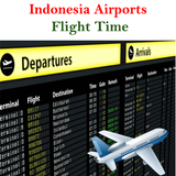 Indonesia All Airports Flight Time 圖標