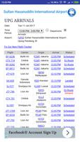 Indonesia All Airports Flight Time captura de pantalla 3