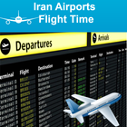 Iran Airports Flight Time icône