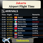 Jakarta Airport Flight Time آئیکن