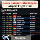 Kuala Lumpur Airport Flight Time 图标