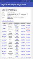 Airport Flight Time of Ngurah Rai capture d'écran 1