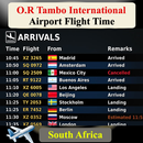 O. R. Tambo Airport Flight Time aplikacja