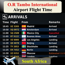 APK O. R. Tambo Airport Flight Time
