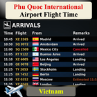 Phu Quoc Airport Flight Time 아이콘