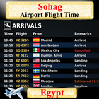 Sohag Airport Flight Time آئیکن