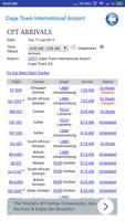 South Africa All Airports Flight Time syot layar 1