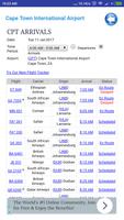 South Africa All Airports Flight Time ภาพหน้าจอ 1