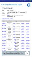 South Africa All Airports Flight Time syot layar 3