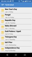 India Holidays 2016 اسکرین شاٹ 1