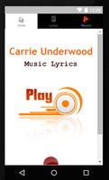 Carrie Underwood Song Lyrics Affiche